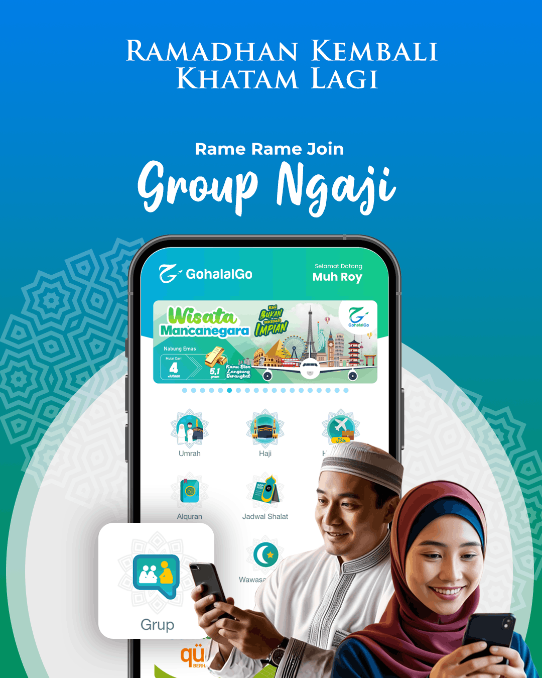 Asyiknya Khatam Bareng di Era Digital dengan Grup Ngaji GohalalGo