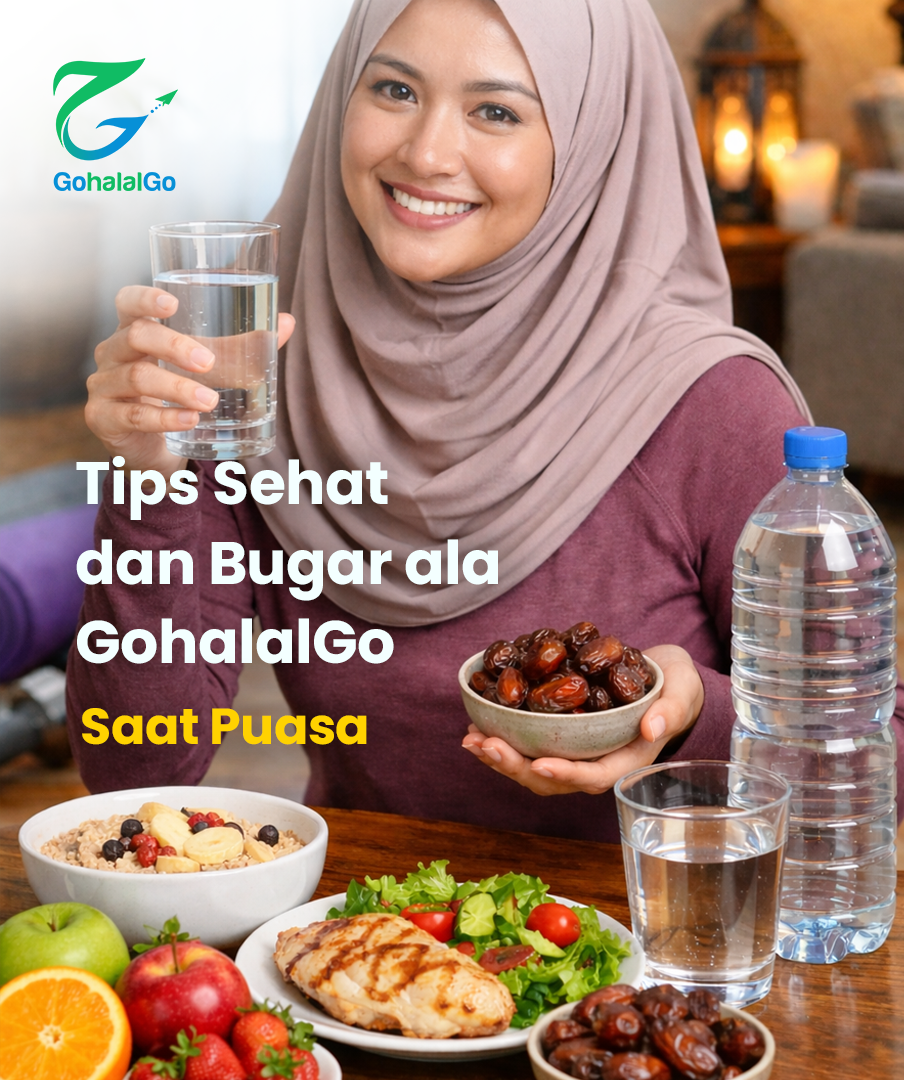 Jaga Tubuh Tetap Sehat dan Bugar Saat Puasa versi GohalalGo
