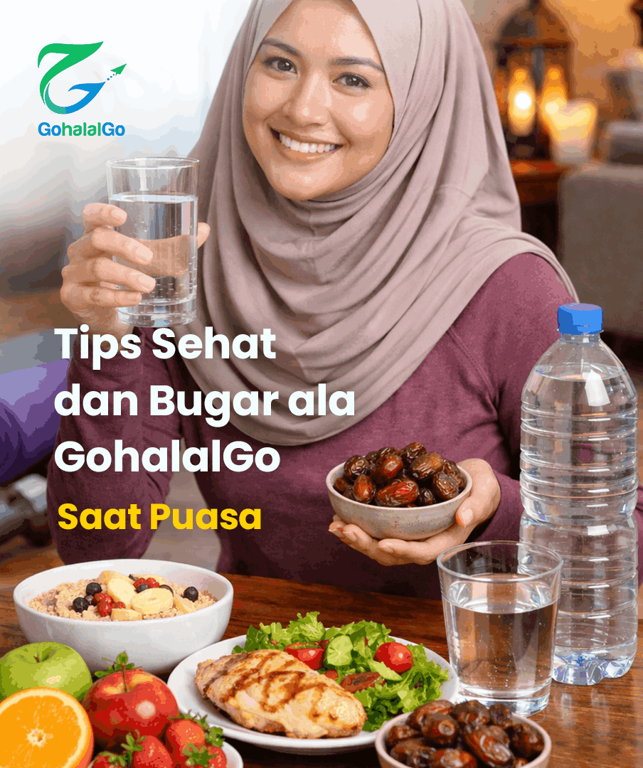 Jaga Tubuh Tetap Sehat dan Bugar Saat Puasa versi GohalalGo